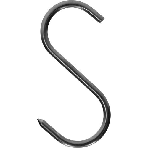 Háčky na uzení - S, ostré, 5mm x 100mm