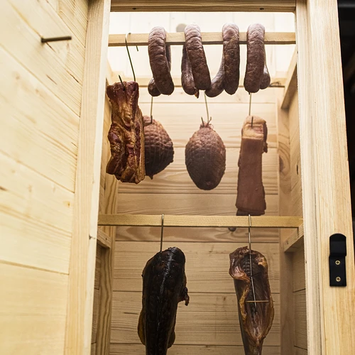 Háčky na uzení - S, ostřené 5mm x 150mm 5 ks. - 10