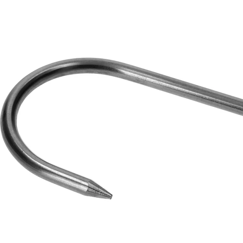 Háčky na uzení – ve tvaru S, ostřené, 4 mm × 100 mm, 5 ks. - 4