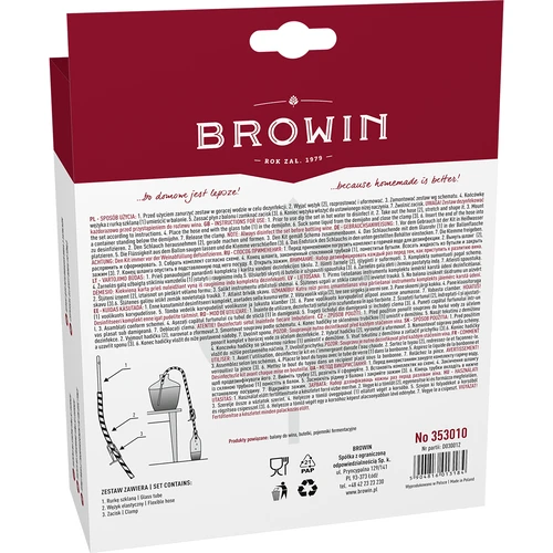 Hadice na stáčení vína se svorkou - 3