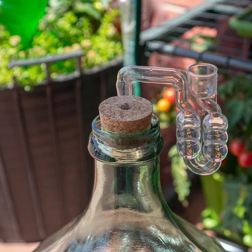 Horizontální fermentační trubička - nerozbitná - 10