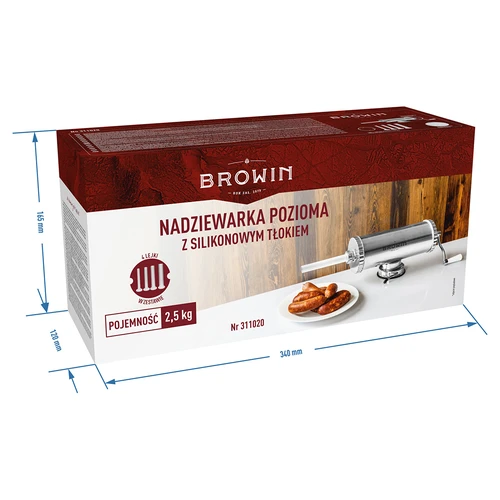 Horizontální plnička 2,5 kg se silikonovým pístem - 11