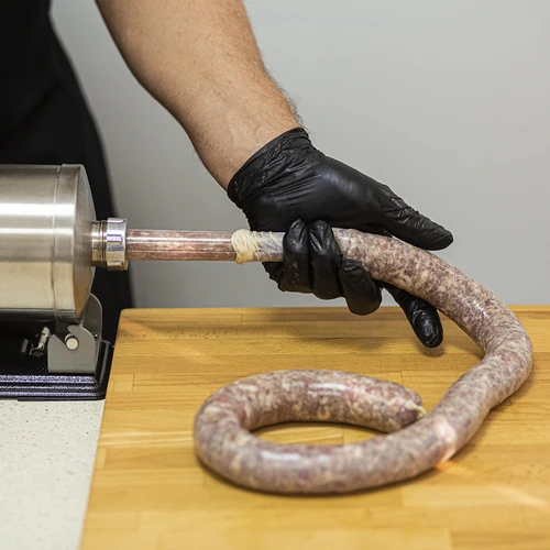 Horizontální plnička na klobásy 3 kg - 14