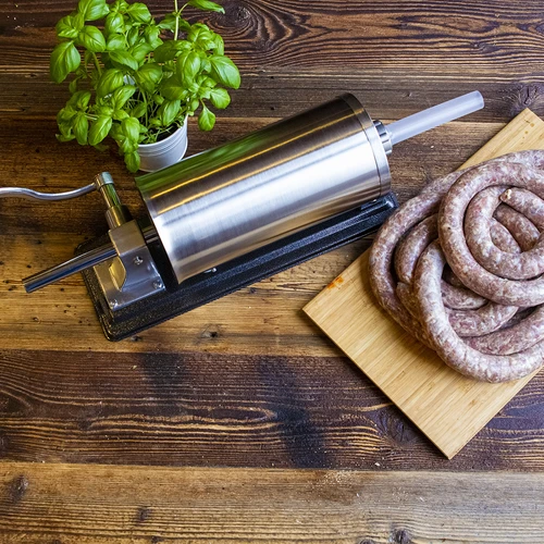 Horizontální plnička na klobásy 5 kg - 12