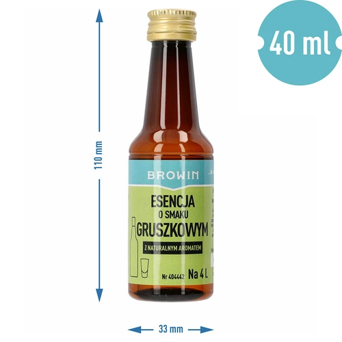 Hrušková esence – hruškový likér, ochucovací esence 40 ml - 6