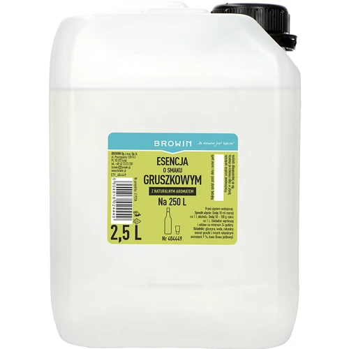 Hrušková esence s přírodním aromatem, 2,5 l  - 1 