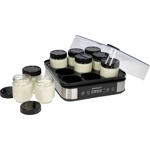 Jogurtovač s termostatem, 9 sklenic, 1,6 L - 4