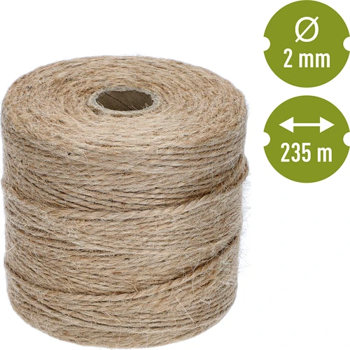 Jutový provázek 2 mm/235 m/500 g - 4