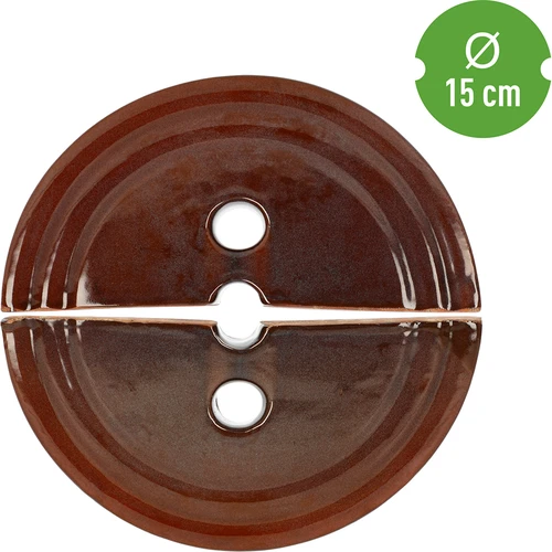 Kámen na závaží do sudů, kameninový, fi 15 cm - 4