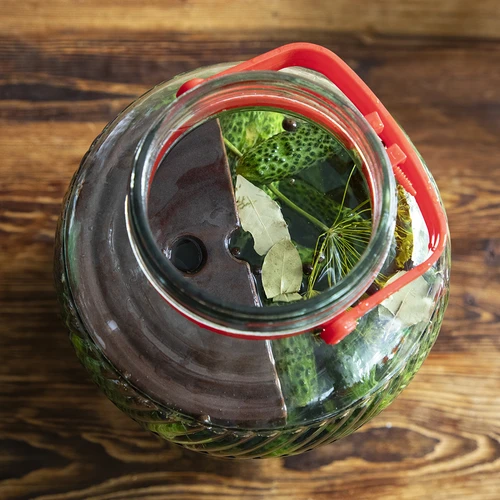 Kámen na závaží do sudů, kameninový, fi 15 cm - 9