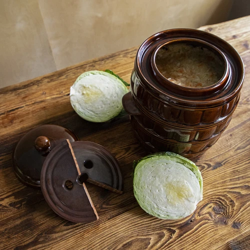 Kámen na závaží do sudů, kameninový, fi 15 cm - 10