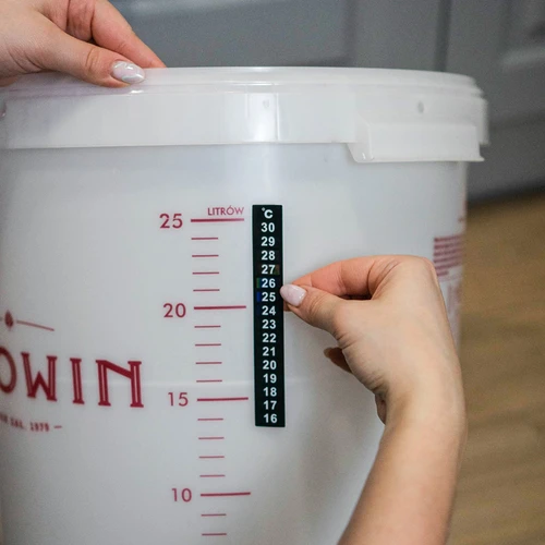 Kapalně krystalický teploměr (+16°C do +30°C) 13cm - 3