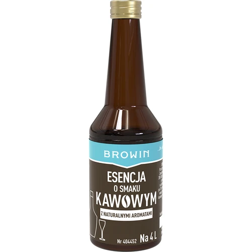 Kávová esence s přírodními aromaty na 4 l – 40 ml