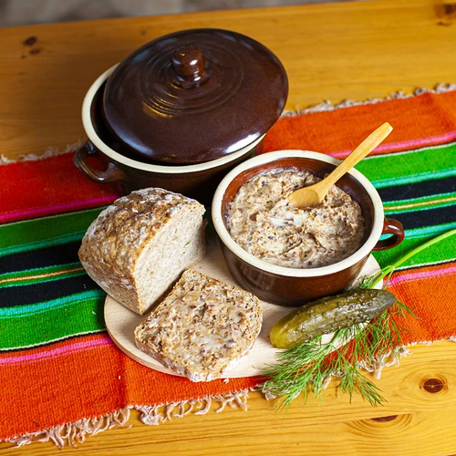 Keramika - hrnec 0,5 L na sádlo bez poklice - 3