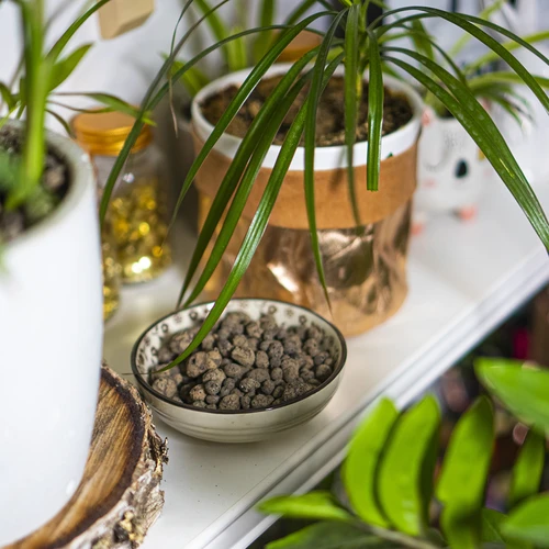 Keramzit pro pokojové rostliny, zahradnictví a lesy ve skle, 4-10 mm, 2L - 7