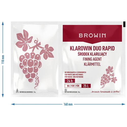 Klarowin Duo Rapid - chitosan + křemelina, 65 g - 6