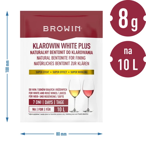 Klarowin White Plus - čiřicí prostředek 8 g - 5