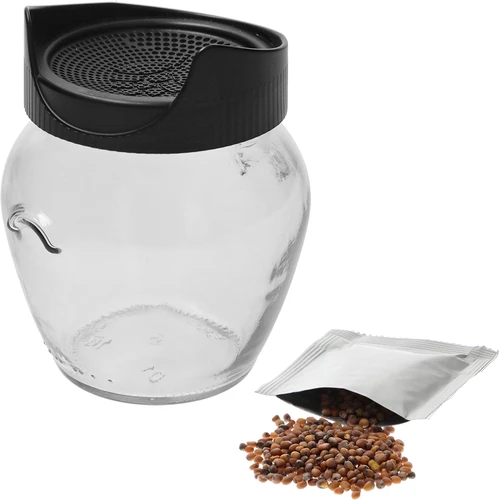 Klíčidlo ve sklenici Twist-off s semeny ředkvičky - 3