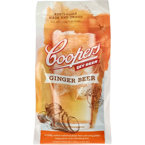 Koncentrát Coopers na výrobu piva Ginger Beer, 0,5 kg - 2