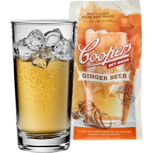 Koncentrát Coopers na výrobu piva Ginger Beer, 0,5 kg