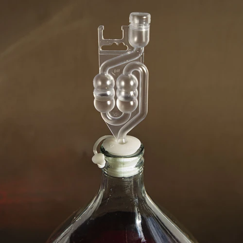 Korek do balónu fi 40/43 mm s uzávěrem - 7