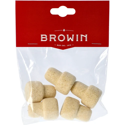 Korek hříbek z korku d 19 mm - 5 ks. - 2