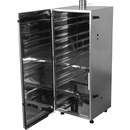 Kovová udírnová komora 250 l, s kolečky - 2