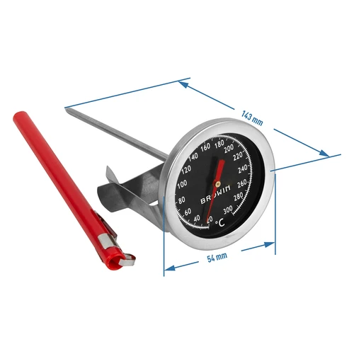 Kuchyňský teploměr (20°C do +300°C) 12,5cm - 2