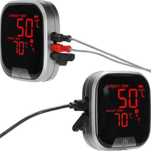 Kuchyňský teploměr s Bluetooth, 2 sondy - 4