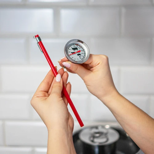 Kuchyňský teploměr s grafikou (0°C do +120°C) 21,0cm - 3