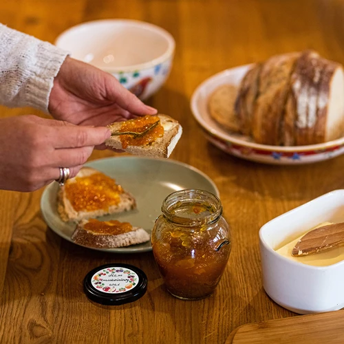 Kulaté etikety fi 50mm na víčka/sklenice - 20ks - 6