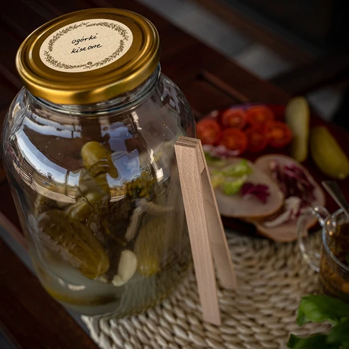 Kulaté etikety fi 66,5mm na víčka/sklenice - 20ks - 9