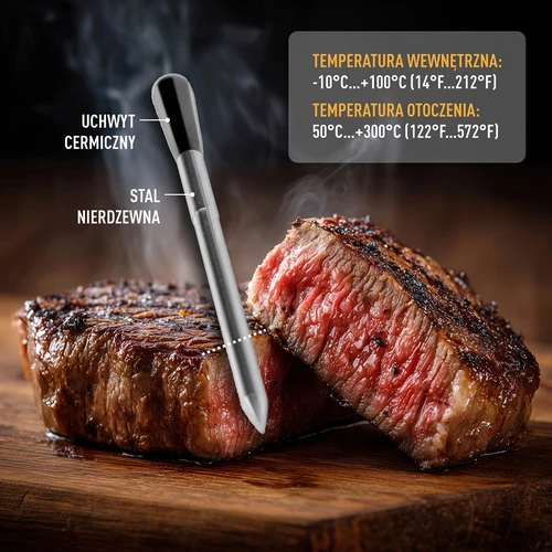 Kulinární teploměr s bezdrátovou sondou Bluetooth - 8