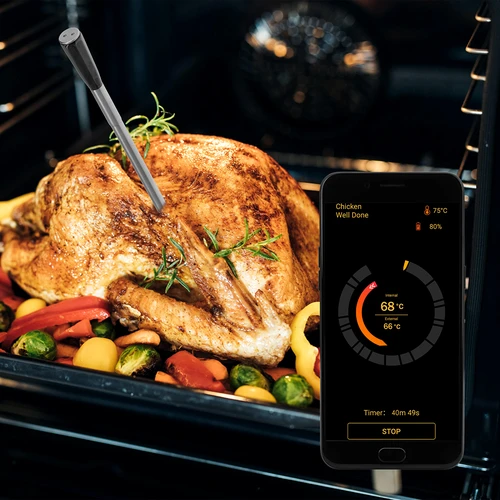 Kulinární teploměr s bezdrátovou sondou Bluetooth - 14