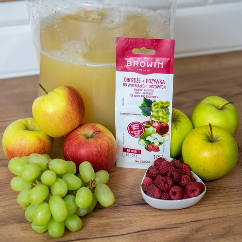 Kvasnice Bayanus + živná sůl - bílá a růžová vína - 4