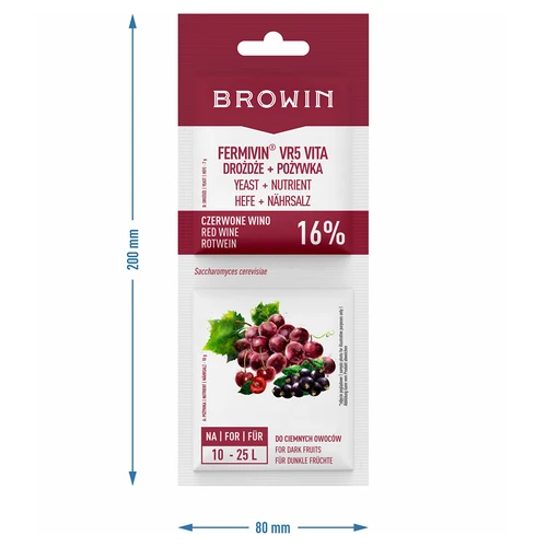Kvasnice + živiny - červená vína - 3