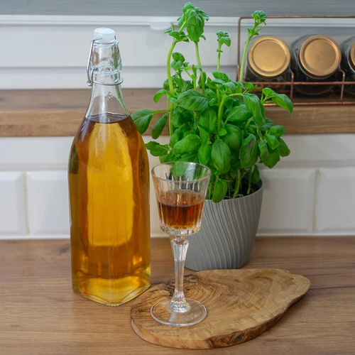 Láhev 1 l s hermetickým uzávěrem – hranatá - 3