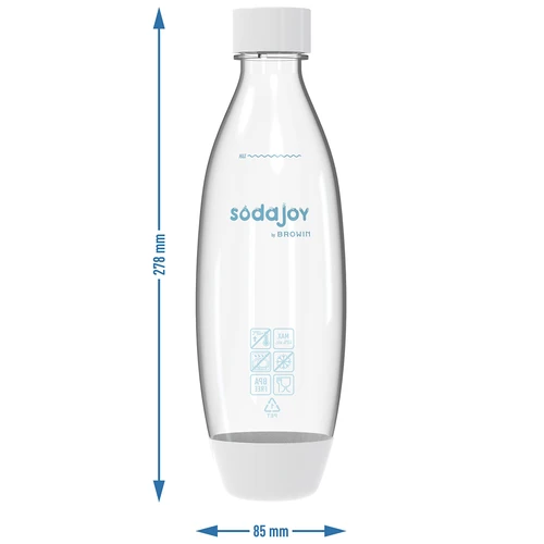 Láhev 1L pro Saturátor s uzávěrem - 6