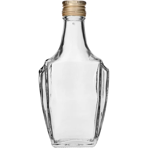 Láhev Art Deco 250ml se šroubovacím uzávěrem fi28