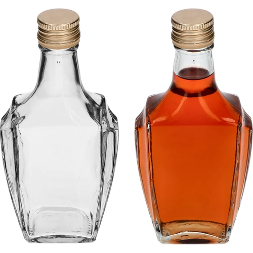 Láhev Art Deco 250ml se šroubovacím uzávěrem fi28 - 3