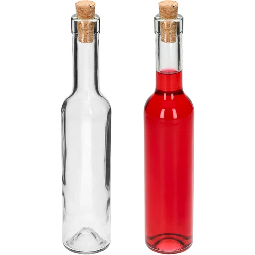 Láhev BELISSIMO 250 ml, s přírodním korkem, 1 ks. - 2