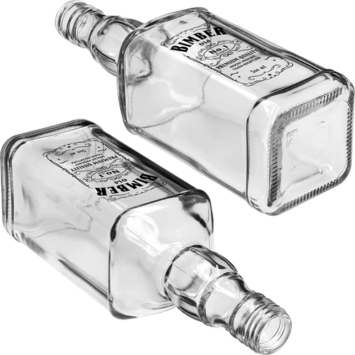 Láhev Daniels 500 ml se šroubovacím uzávěrem, potisk „Bimber OLD“, 1 ks - 5