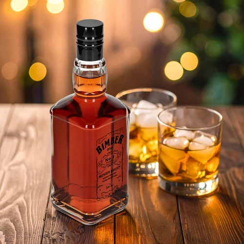 Láhev Daniels 500 ml se šroubovacím uzávěrem, potisk „Bimber OLD“, 1 ks - 7