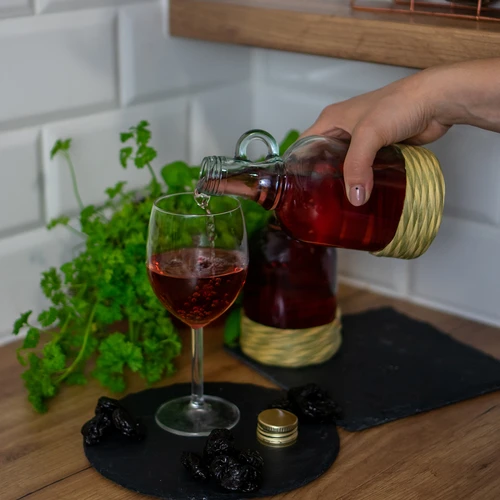 Láhev Gallone 0,5 L v opletu, se šroubovacím uzávěrem - 5