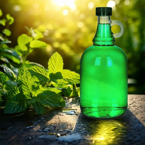 Láhev Gallone 1L bez opletu, se šroubovacím uzávěrem - 5