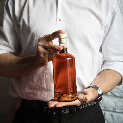 Láhev Kancelářská 0,5 L s korkem - 8