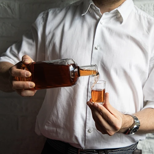 Láhev Kancelářská 0,5 L s korkem - 9