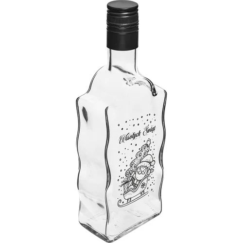 Láhev Klasztorna 500 ml se šroubovacím uzávěrem, potisk „Santa“, 1 ks