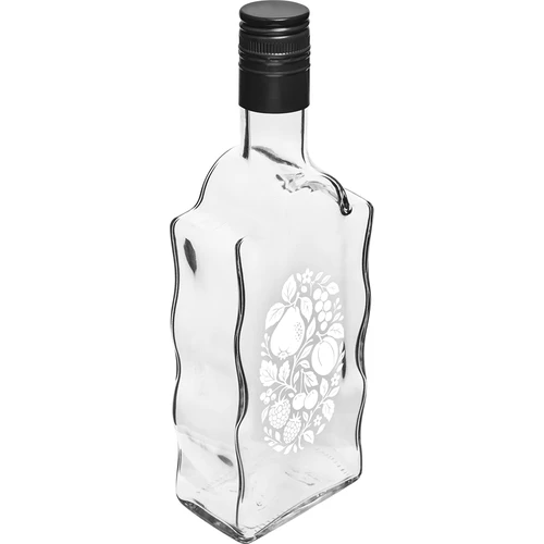 Láhev Klasztorna 500 ml se šroubovacím uzávěrem a potiskem „Ovoce“, vzor 1
