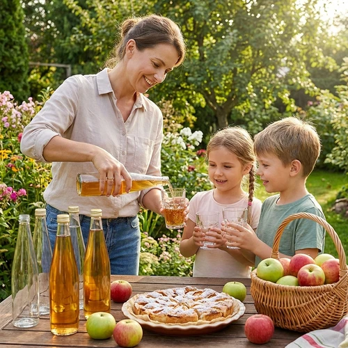 Láhev Klubová 500 ml se zlatým uzávěrem, sada 6 ks. - 9